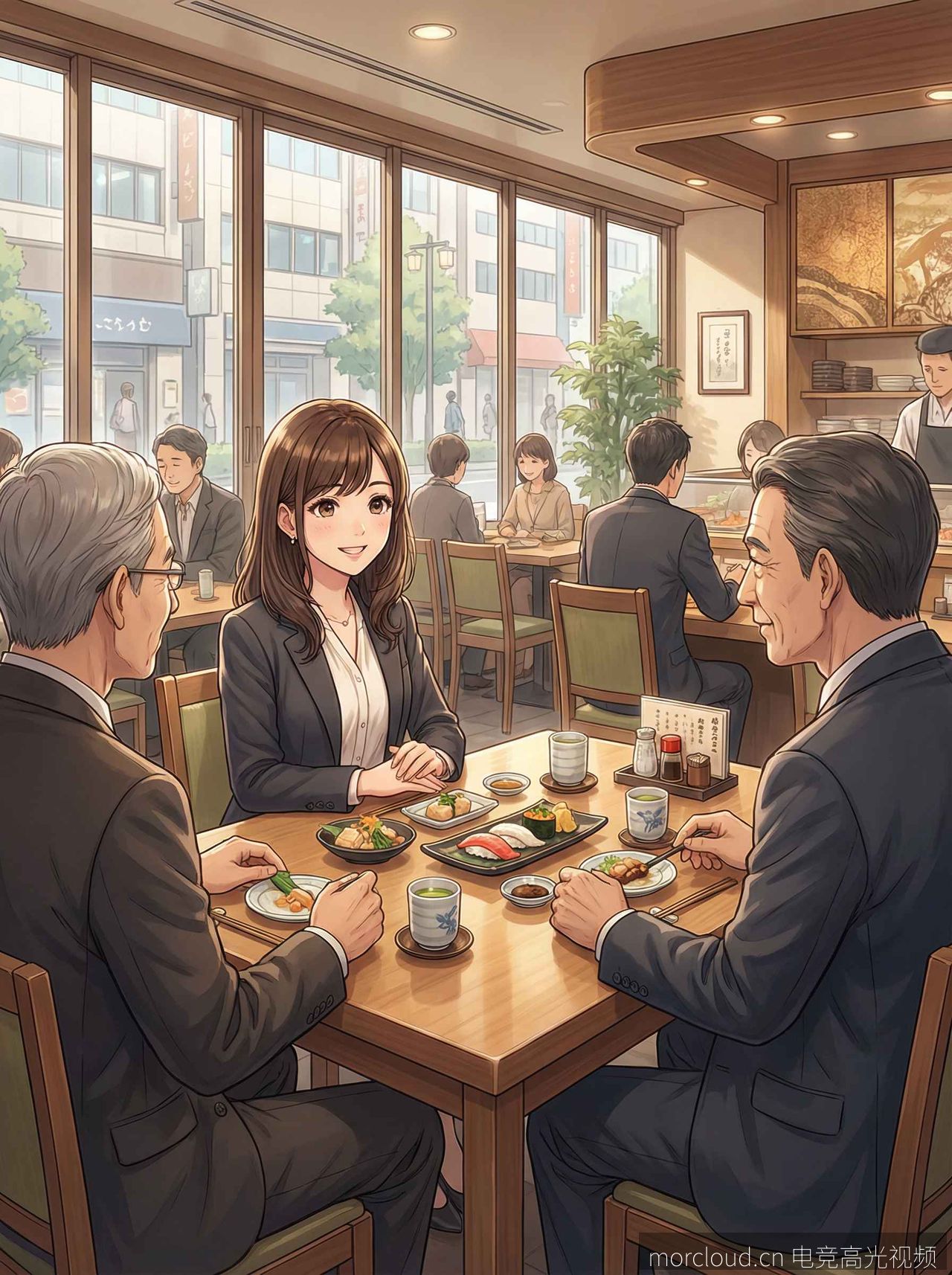 古风少女现代切换｜CG反差短片 - 91精选竞技大赛原创视频封面